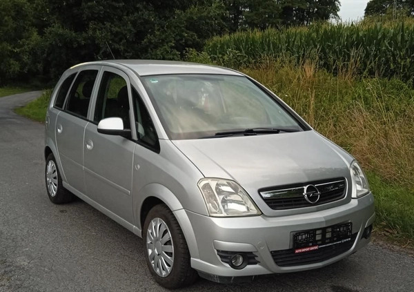 Opel Meriva cena 13800 przebieg: 187000, rok produkcji 2008 z Działoszyn małe 529